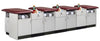 Sports Cabinet Taping Treatment Station [2. 5 Seat Options]
