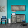 Furniture Package: Includes Wall & Base Cabinet w/ Mobile Cart-Mate on Left. 60
