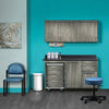 Furniture Package: Includes Wall & Base Cabinet w/ Mobile Cart-Mate on Left. 60