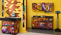 Pediatric Complete Exam Room. Alley Cats, Dogs Scale Table & Cabinet