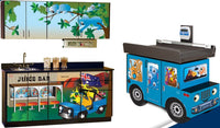 Pediatric Complete Exam Room. Outback Buggy Scale Table & Cabinet