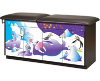 Pediatric Cabinet Treatment Table, Flat Top. Adventure / Imagination