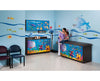 Pediatric Complete Exam Room. Ocean Commotion Table & Cabinet. Flat Top