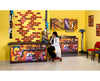 Pediatric Complete Exam Room. Alley Cats & Dogs Table & Cabinet. Flat Top