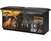 Pediatric Cabinet Treatment Table w/ Adjustable Backrest. Adventure, Safari