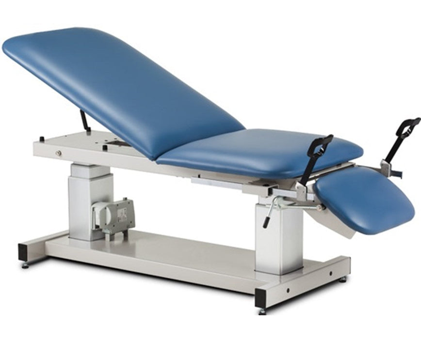 Multi-Use Power Hi-Lo Imaging Table w/ Adjustable Back & Stirrups. 34"W