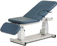 Bariatric Power Hi-Lo Ultrasound Imaging Table w/ Adjustable Back, Drop Section & Drop-Window [Stirrups Option]