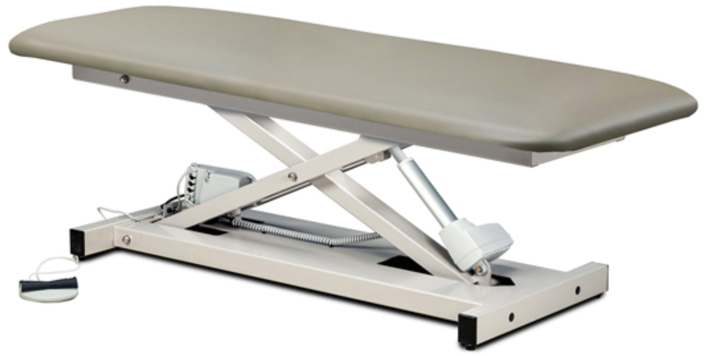 Power Hi-Lo Exam Table. Open Base w/ Flat Top. 450lbs Capacity. 72"L x 27"W