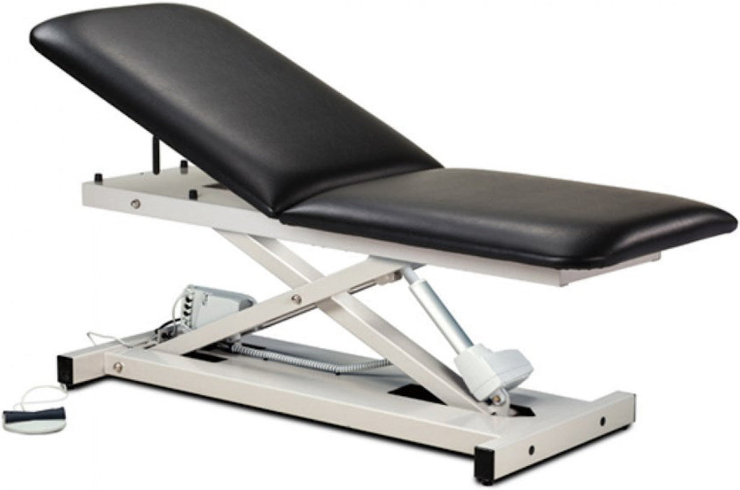 XL Bariatric Power Hi-Lo Exam Table. Open Base w/ Adjustable Back