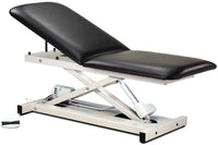 Power Hi-Lo Exam Table. Open Base w/ Adjustable Back [Casters & Bariatric Option]