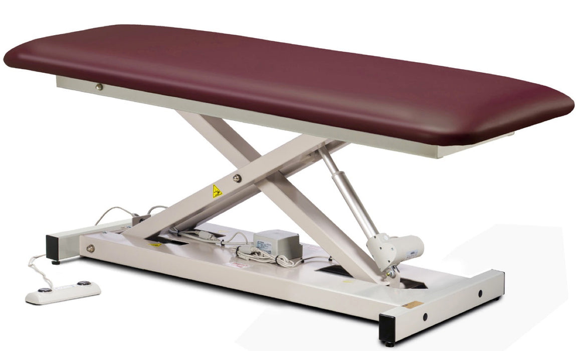 Power Hi-Lo Exam Table. Open Base w/ Flat Top. 400 lbs Capacity. 27"W