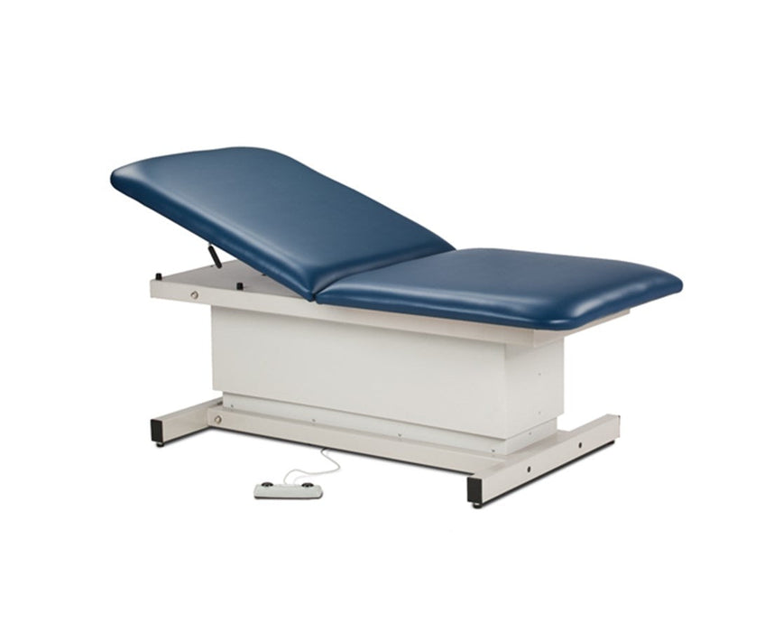 Power Hi-Lo Exam Table. Shrouded Base w/ Adjustable Back. Bariatric Option. 72"L