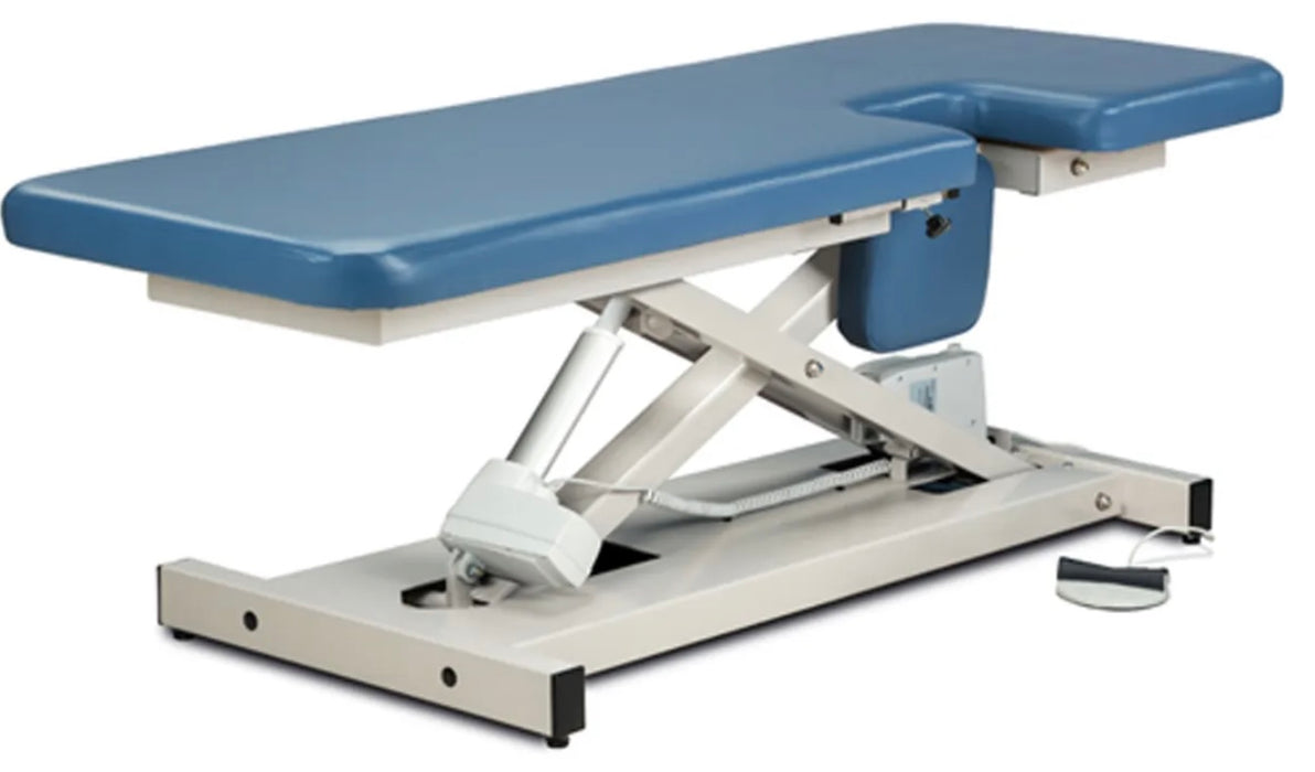 Power Hi-Lo Imaging Table. Open Base w/ Flat Top & Drop-Window