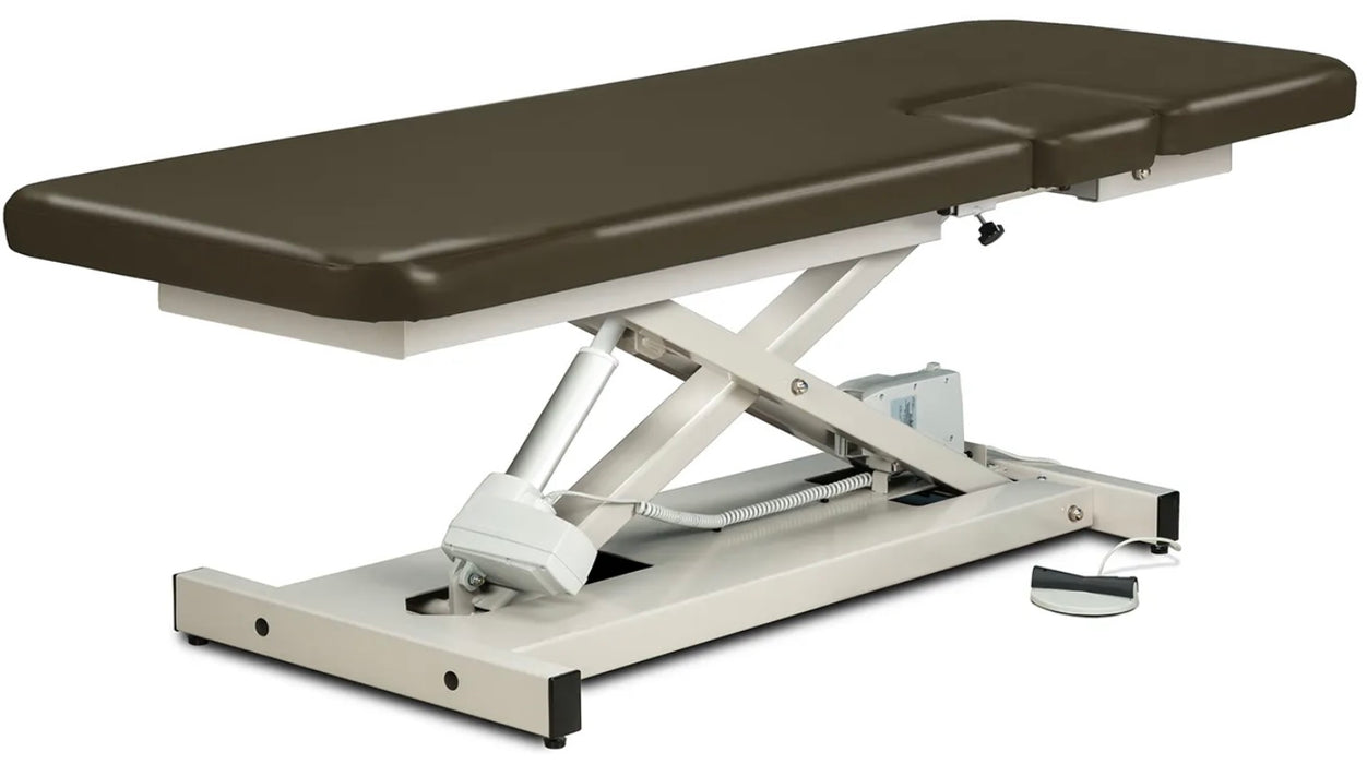 Power Hi-Lo Imaging Table. Open Base w/ Flat Top & Drop-Window