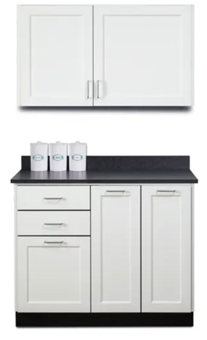 Wall & Base Cabinet Package. 42"W. Fashion Finish