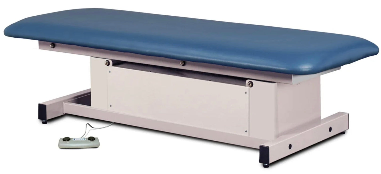 Power Glide Hi-Lo Exam Table w/ Flat Top & Shrouded Base