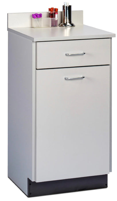 18"W Treatment Cabinet w/ 1 Door & 1 Drawer. Classic Space Saver