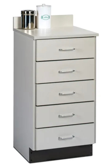 18"W Treatment Cabinet w/ 5 Drawers. Space Saver