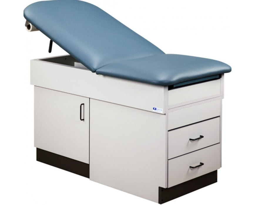 Space Saver Cabinet Treatment Table w/ Adjustable Back