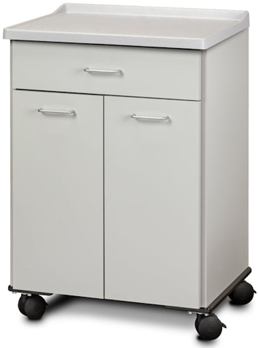 24"W Mobile Treatment Cabinet w/ 2-Doors, 1 Drawer (Molded Top)