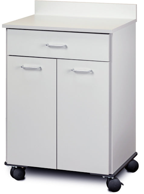 24"W Mobile Treatment Cabinet w/ 2-Doors & 1 Drawer