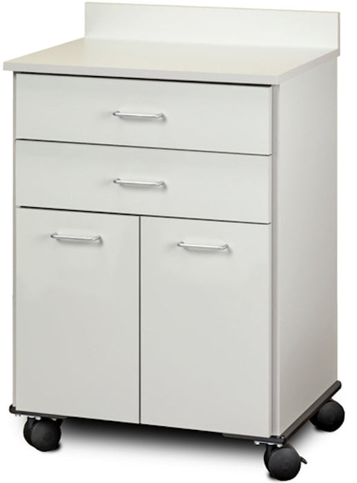 24"W Mobile Treatment Cabinet w/ 2-Doors & 2-Drawers