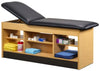 Cabinet Treatment Table w/ Adjustable Backrest & 6 Shelves