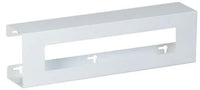 Double Slimline White Steel Glove Box Holder