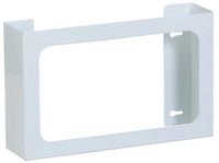 Triple White Steel Glove Box Holder