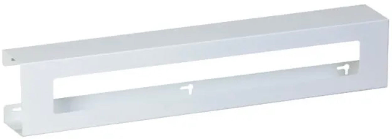 Triple Slimline White Steel Glove Box Holder