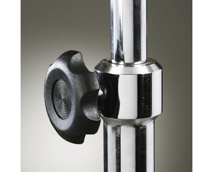 IV Pole with Knob Lock Adjustment