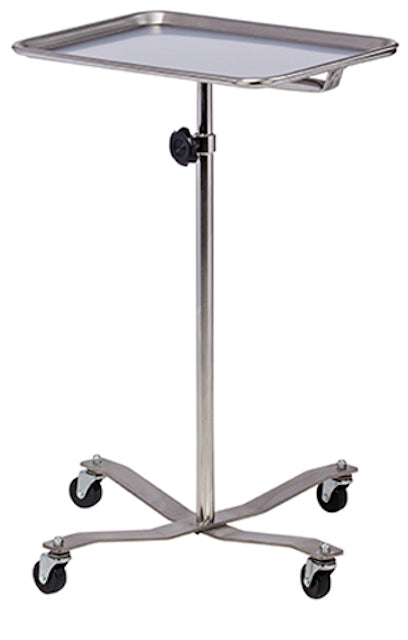 Mobile Heavy Base Stainless Steel Instrument Stand