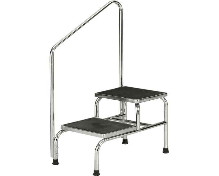 Clinton Chrome Two Step Bariatric Step Stool. Save at Tigermedical