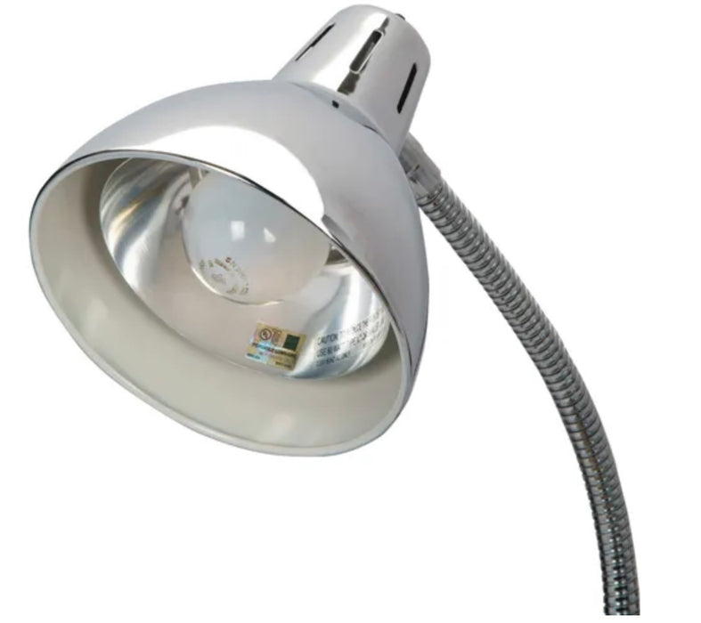 Floorstand Gooseneck Exam Light w/ Chrome Finish
