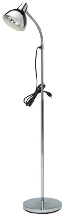 Floorstand Gooseneck Exam Light w/ Chrome Finish