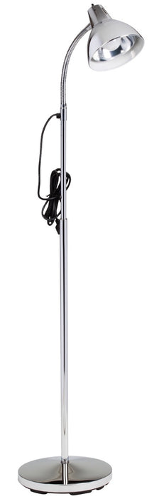 Floorstand Gooseneck Exam Light w/ Chrome Finish