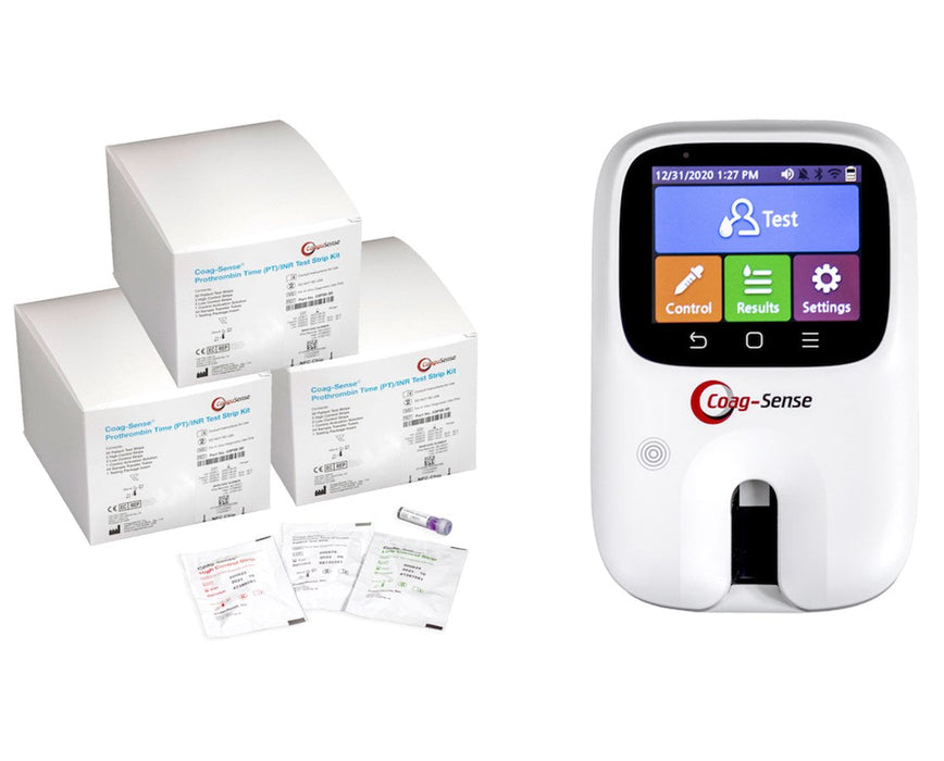 PT2 PT/INR Professional Monitoring System w/ 3 Test Strip Boxes (150 Tests)