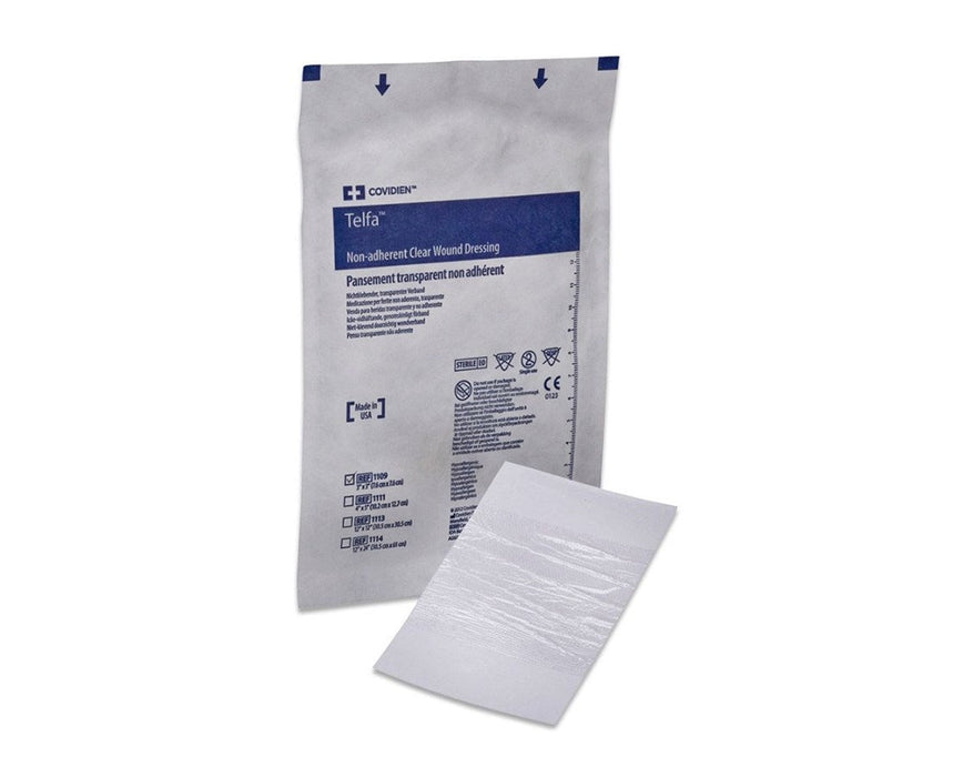 Telfa Clear Wound Dressing Sterile, 3" x 3" - 50/case