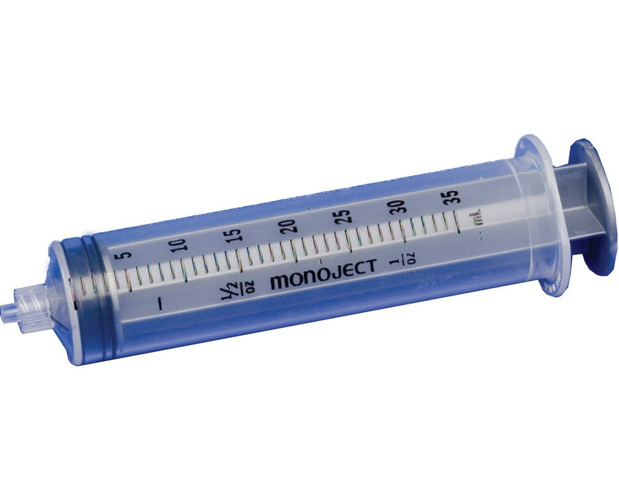 Monoject SoftPack Syringes 35 mL, Luer Lock Tip - 40/Box