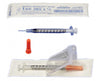Monoject Insulin Syringe w/ Hypodermic Needle 1 mL, Regular Luer Tip (500/cs)