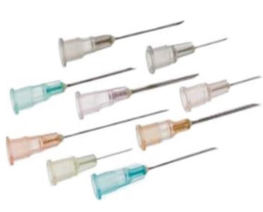 Monoject Softpack Hypodermic Needles - 18G x 1", 100/Box