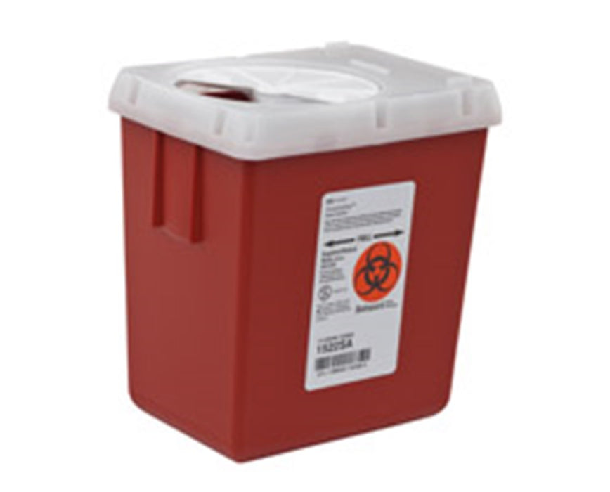 SharpSafety Disposal Sharps Container, Phlebotomy