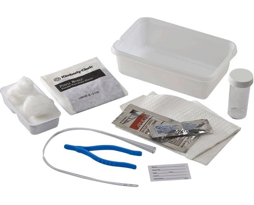 Curity Add-A-Cath Tray, Latex Free Exam Gloves - 20/Case