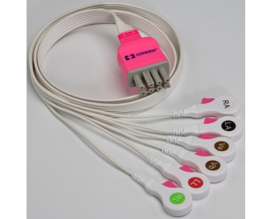 Kendall Cable and Lead Wire System, 6 Lead Telemetry System - For Nihon Kohden - 100/cs