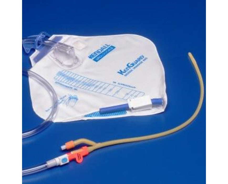 KENGUARD Foley Catheterization Tray, 16 FR - 10/cs