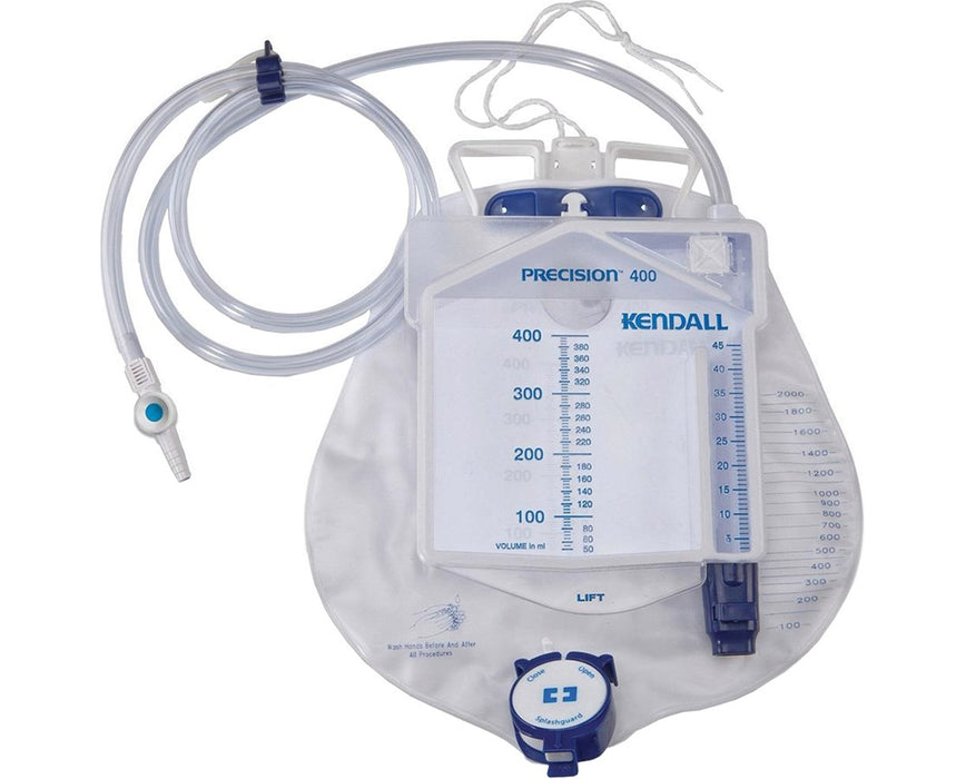 Ultramer Indwelling Catheter Tray, 400 Urine Meter Foley Tray, 14FR, 5cc with Safeguard Needleless Sampling Port - 10/Case