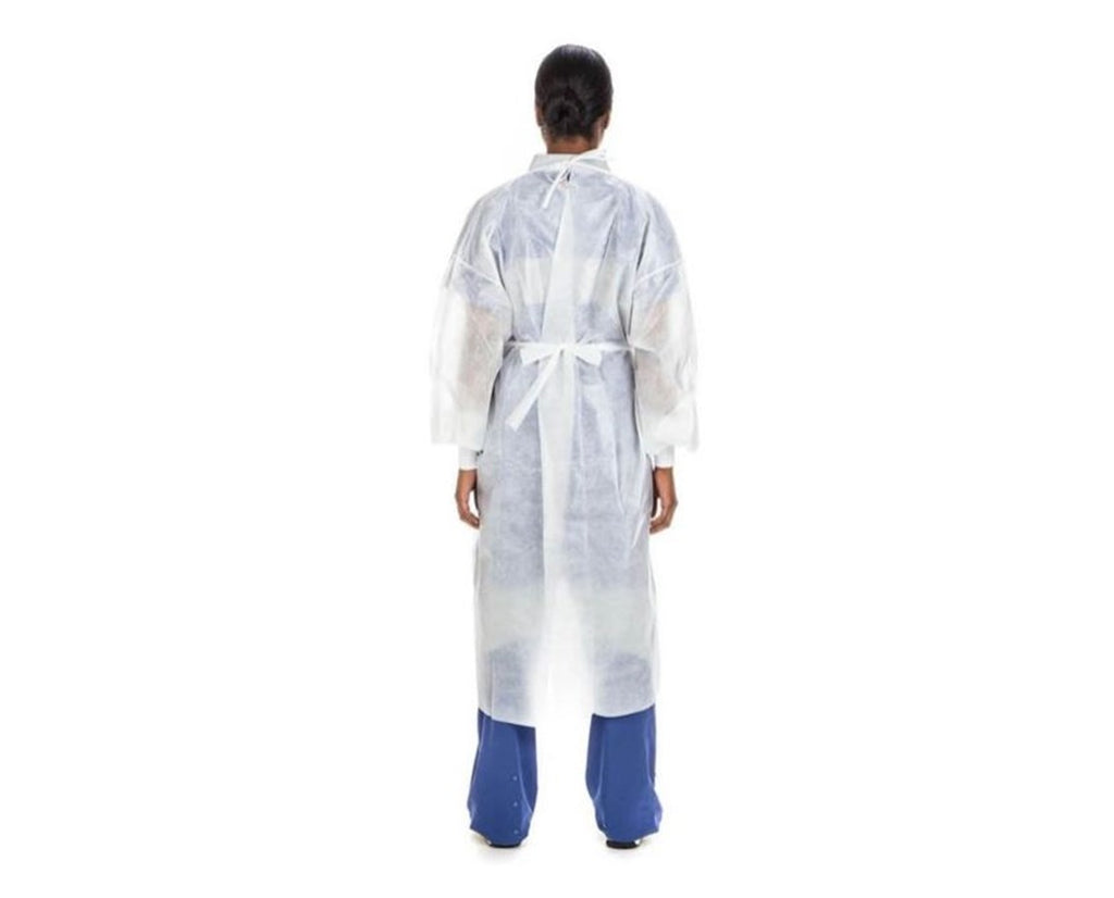 Covidien Poly-Coated Full-Back Isolation Gown. Save at