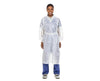 Poly-Coated Full-Back Isolation Gown