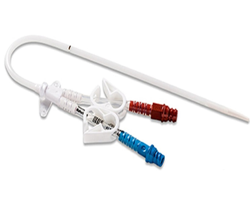 Dual Lumen Acute Dialysis Catheter, 11.5FR, 19.5cm, Straight Extensions, Kit - 5/Carton