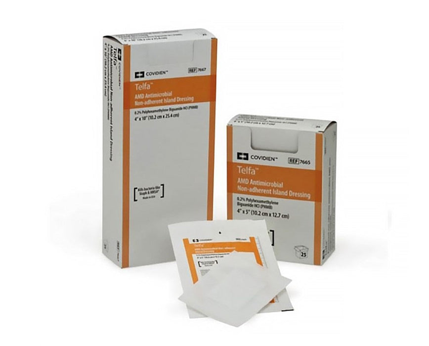 Telfa AMD Pads - 3" x 4", Box of 50 - Sterile